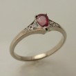 Custom Ruby & Diamond Ring