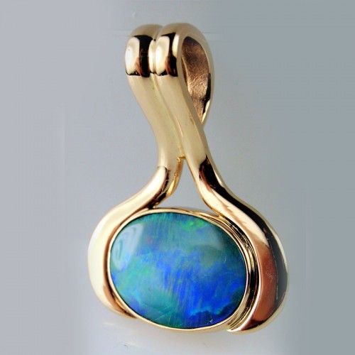 Custom Opal Pendant