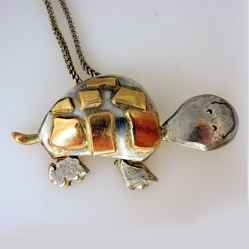 Custom Turtle Pendant