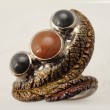 Custom Cabochon Bezel Set Ring
