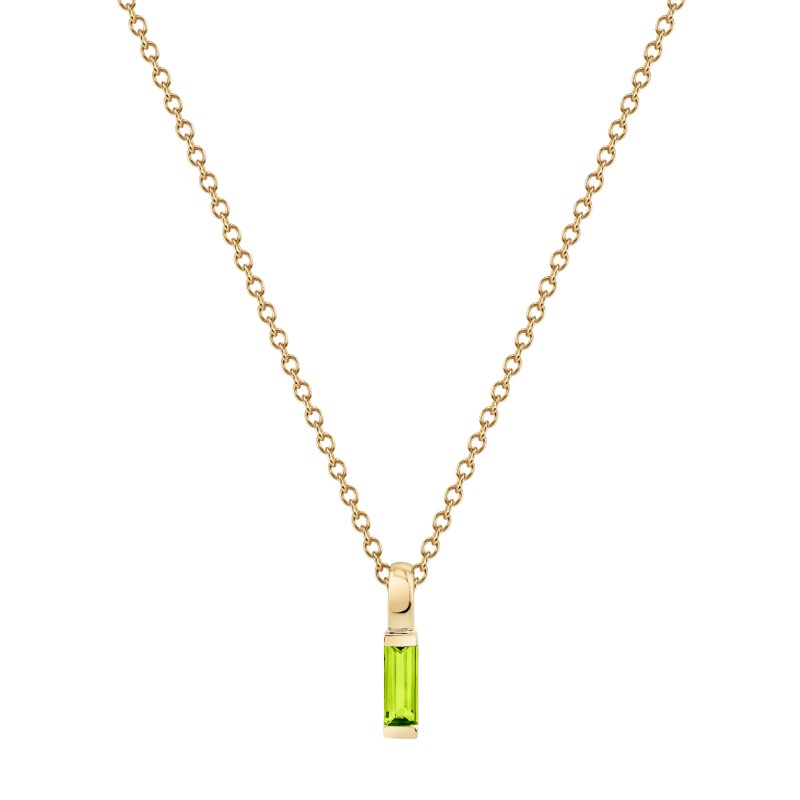 Elegant Peridot Necklace