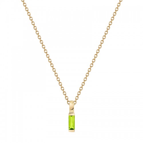 Elegant Peridot Necklace