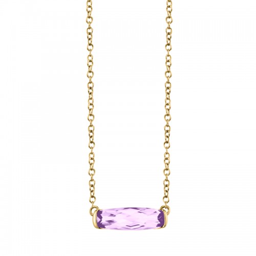 Lavender Amethyst Necklace