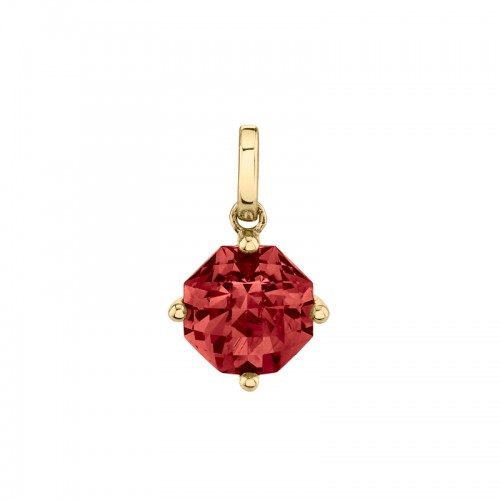 Gold and Garnet Pendant