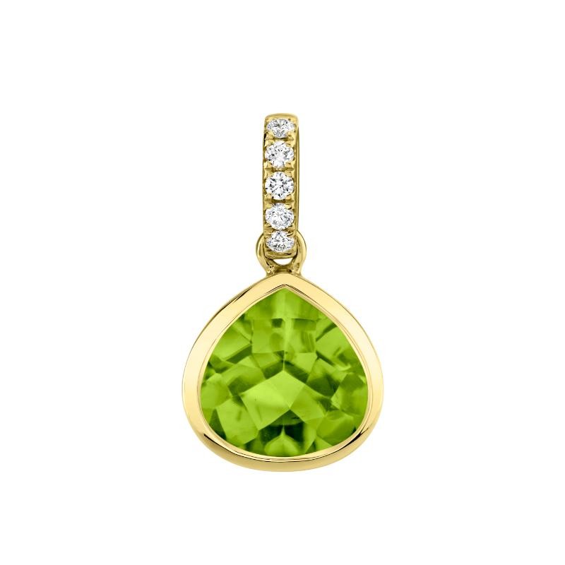 Peridot Teardrop Pendant