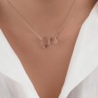 Gold and Diamond Wedding Set Necklace