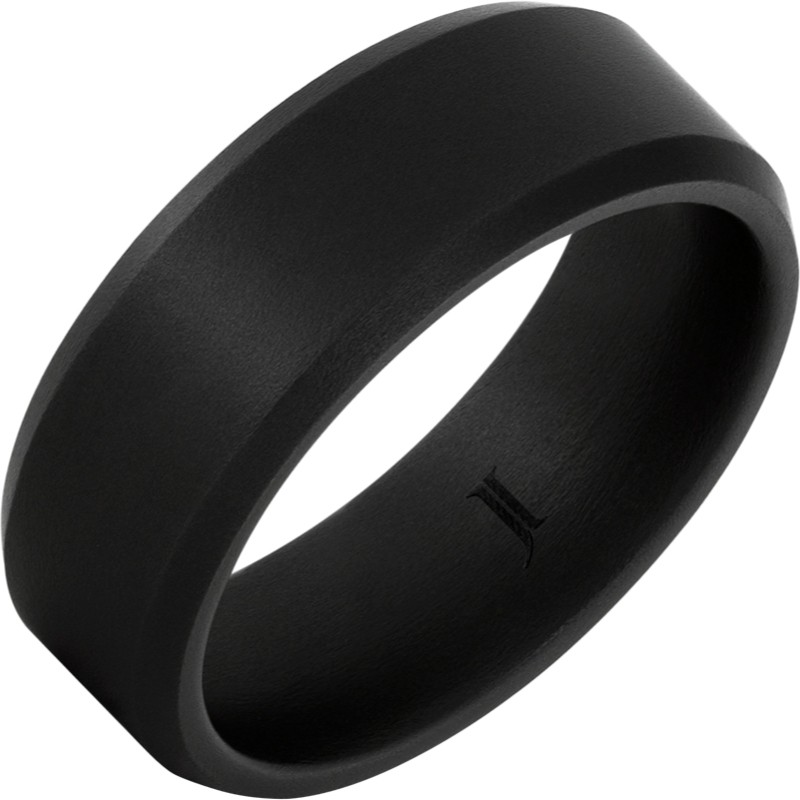Black Diamond Ceramic&trade; Ring With Military Sandblast Finish