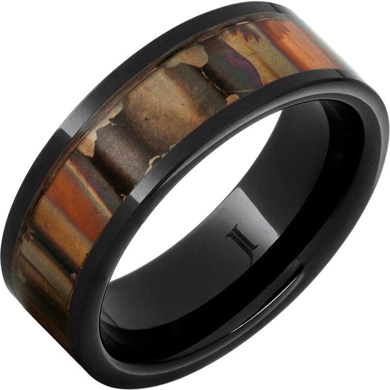 Black Diamond Ceramic&trade; Royal Copper&trade; Inlay Ring