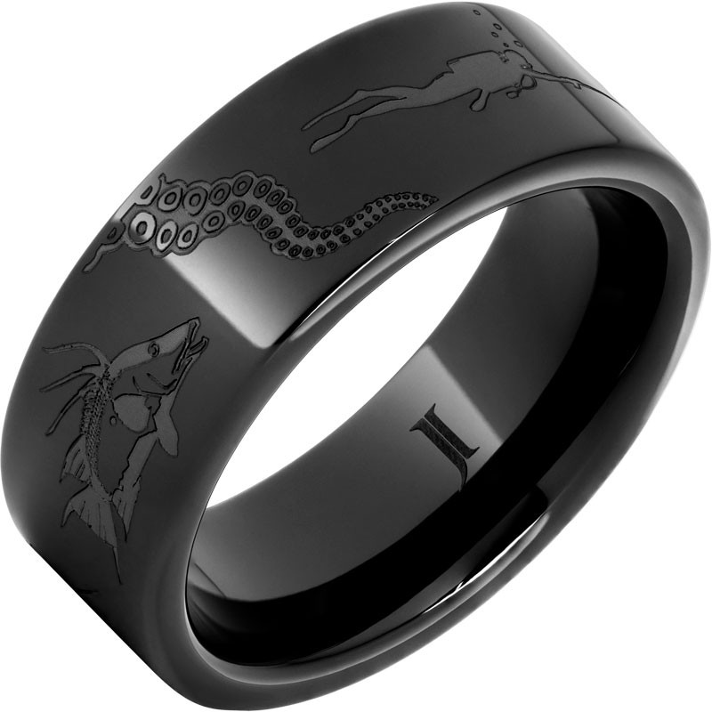 Undersea - Black Diamond Ceramic&trade; Scuba Ring