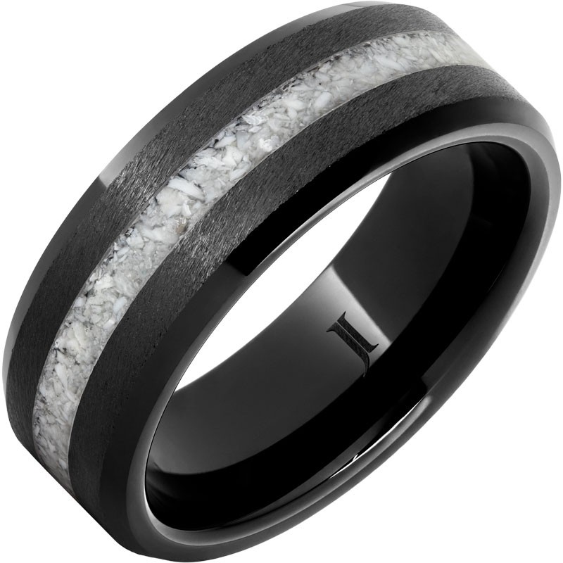 Tough as Nails - Black Diamond Ceramic&trade; Shark Tooth Ring