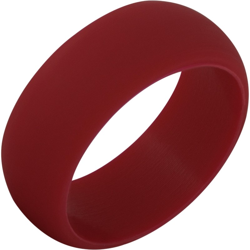 TruBand&trade; Silicone Dark Red Ring