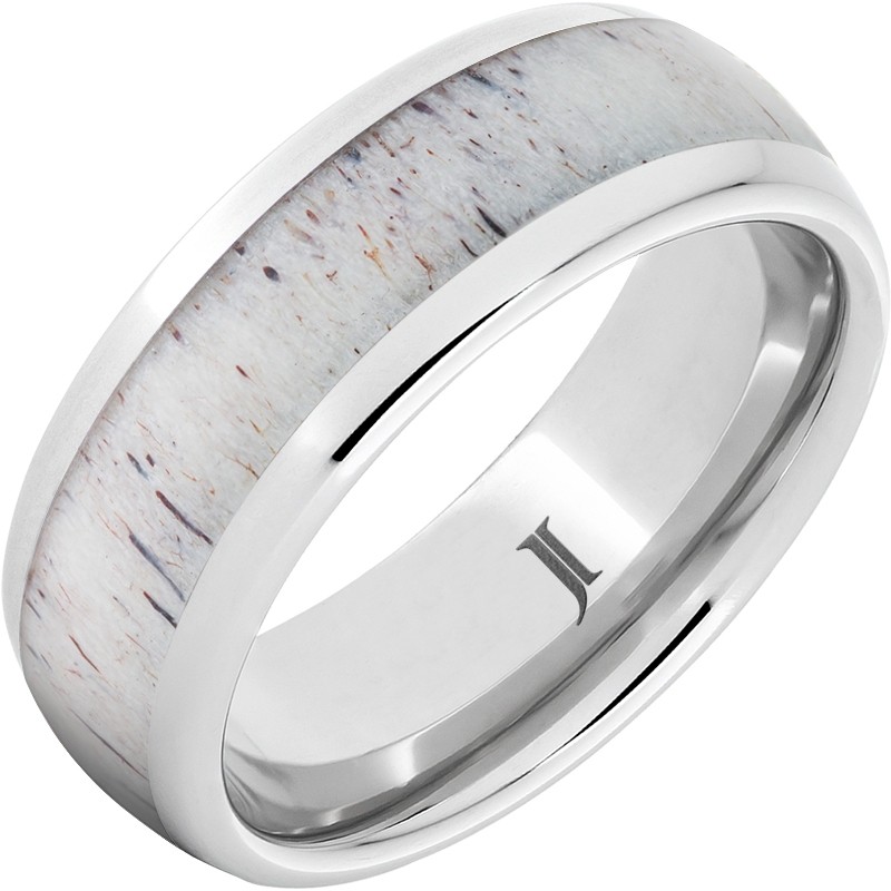 Whitetail - Serinium&reg; Antler Inlay Ring