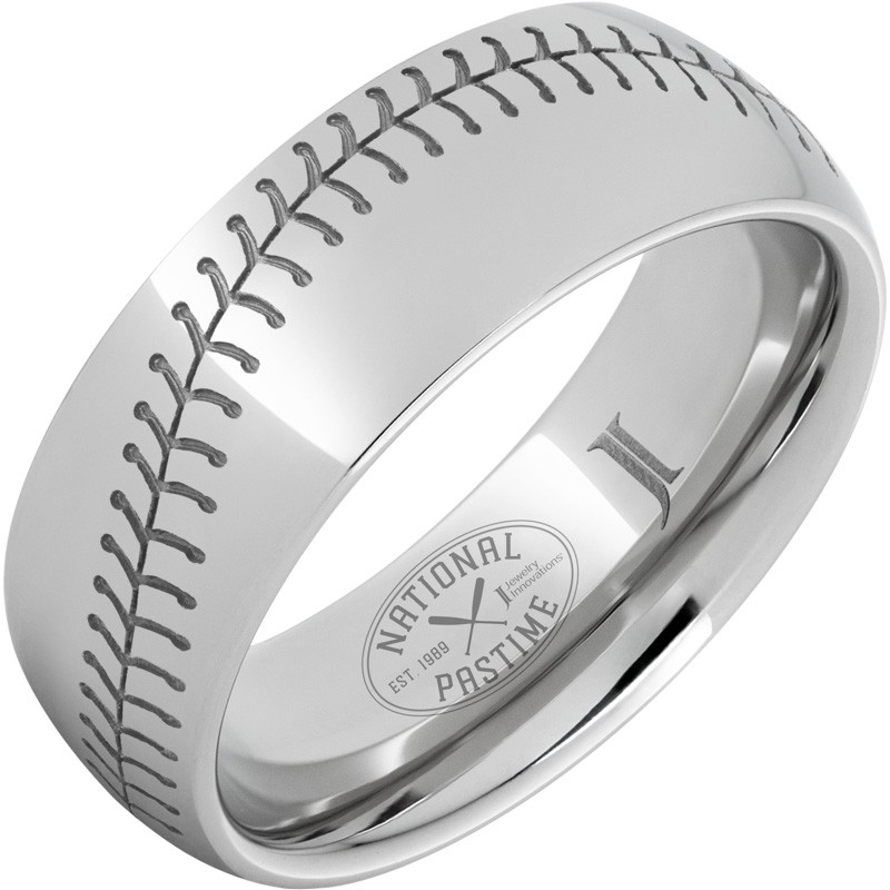 National Pastime Collection&trade; Serinium&reg; Domed Baseball Ring