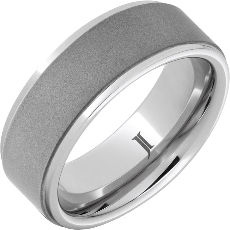 Buff - Serinium&reg; Sandblast Finish Ring