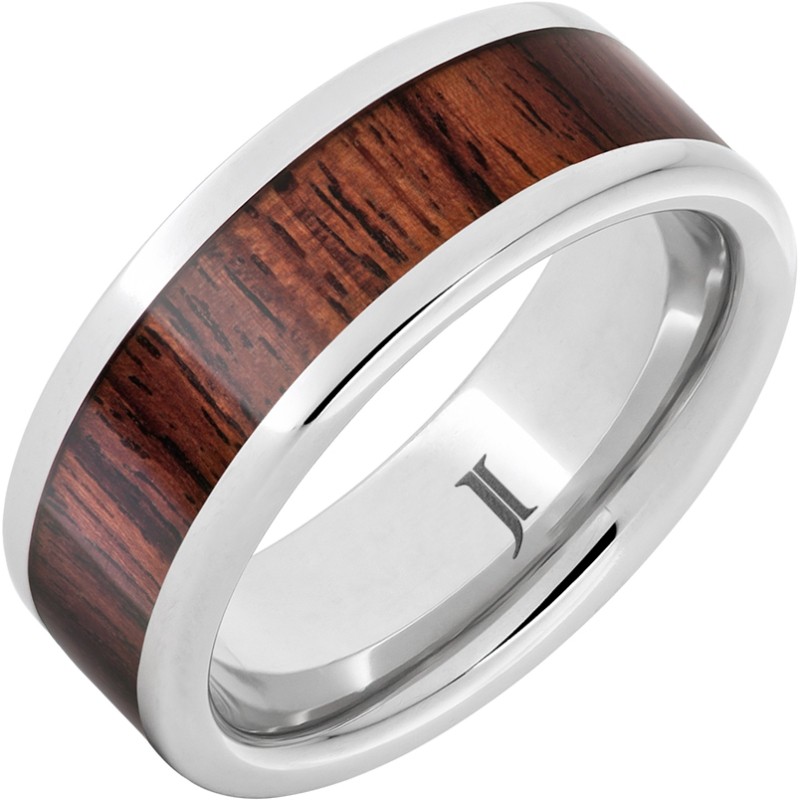 Yachtsman - Serinium&reg; Kingwood Inlay Ring