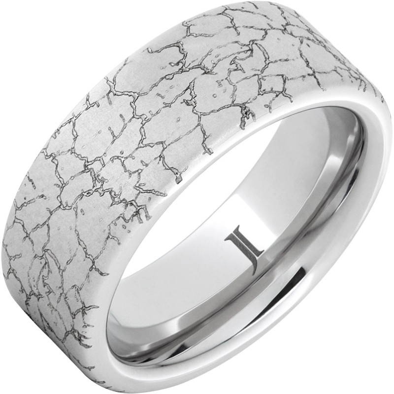 Tectonic - Serinium&reg; Laser Engraved Ring