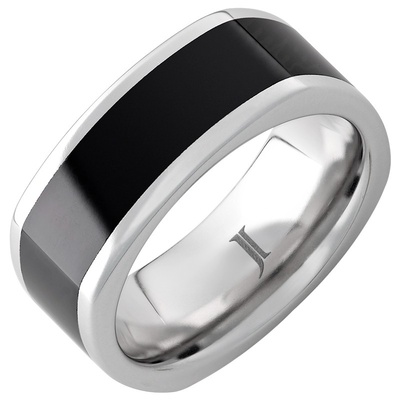 Cubist - Serinium&reg; and Black Diamond Ceramic&trade; Ring
