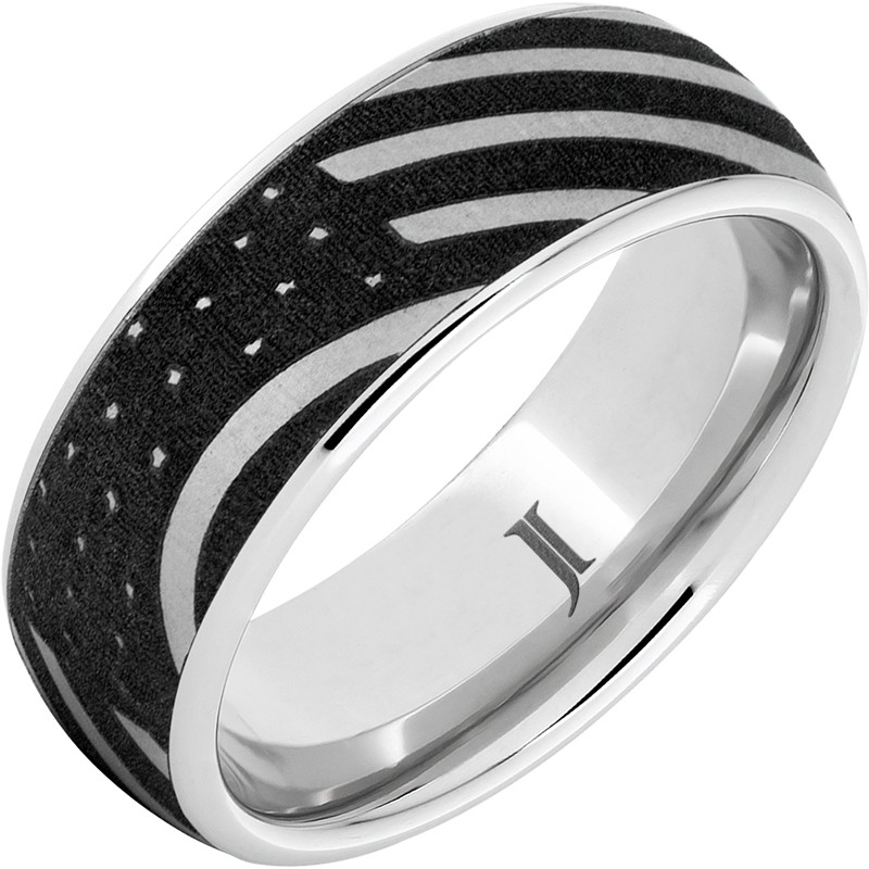 Serinium&reg; American Flag Ring