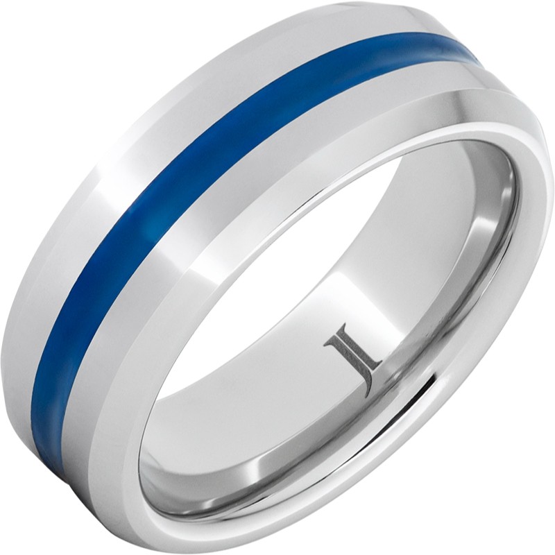 The Thin Blue Line - Serinium&reg; Ring