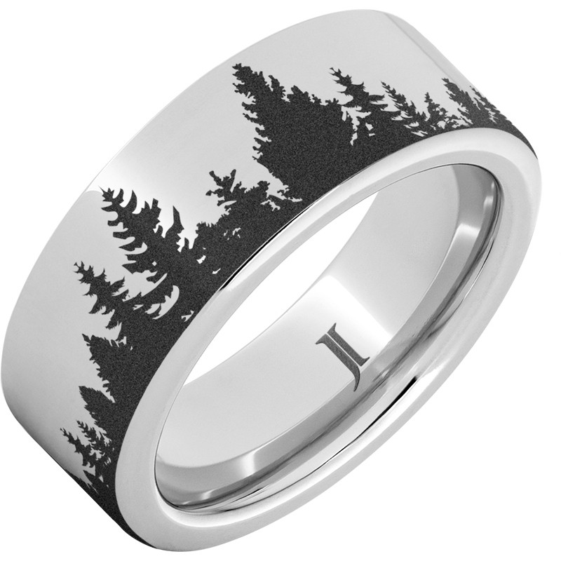 Serinium&reg; Pine Forest Scene Ring