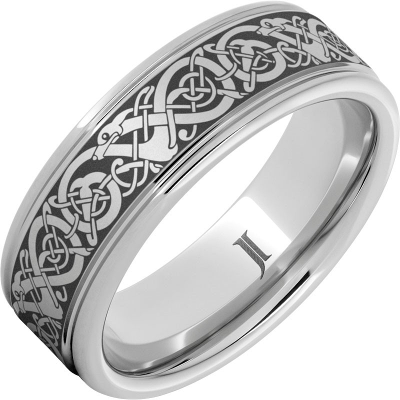 Serinium&reg; Viking Rounded Edge Ring