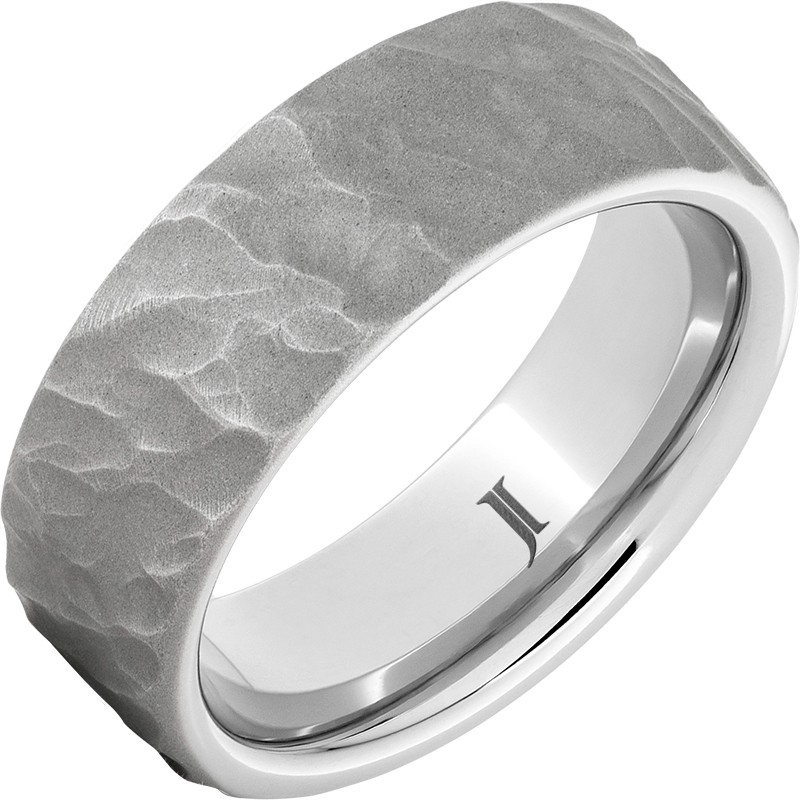 Serinium?Men's Thor Ring with Sandblast Finish