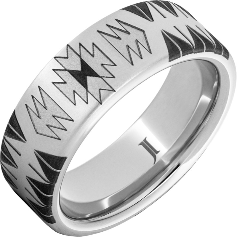 Navajo Blanket Pattern Serinium&reg; Ring