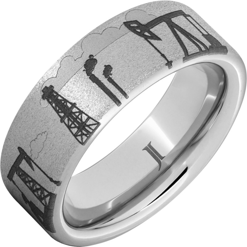 Roughneck - Serinium&reg; Engraved Ring