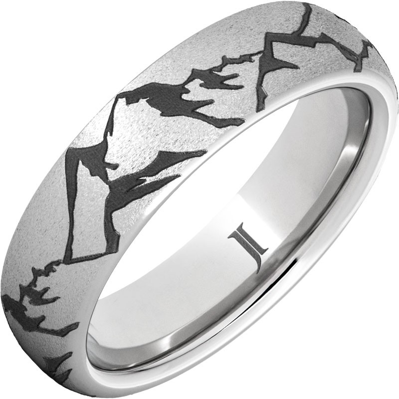 Serinium&reg; High Country Ring With Stone Finish