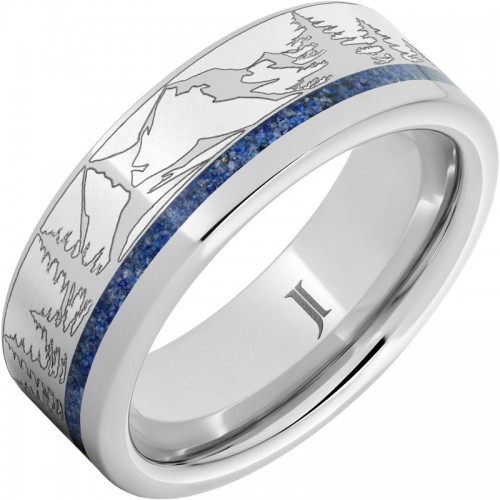 Serinium&reg; Mountain Pine Lapis Ring