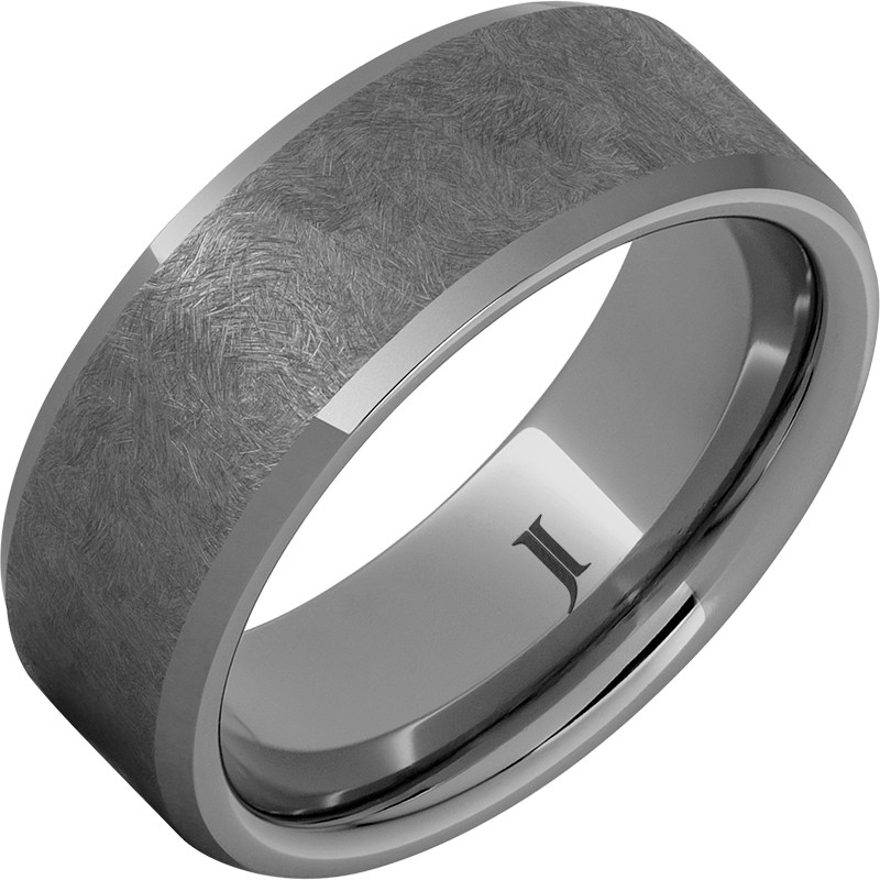 The Sentinel - Rugged Tungsten&trade; Hand Textured Ring