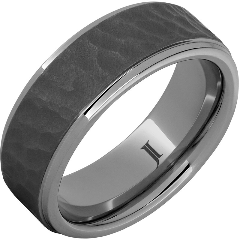 Thor - Rugged Tungsten - Ring with Sandblast Finish