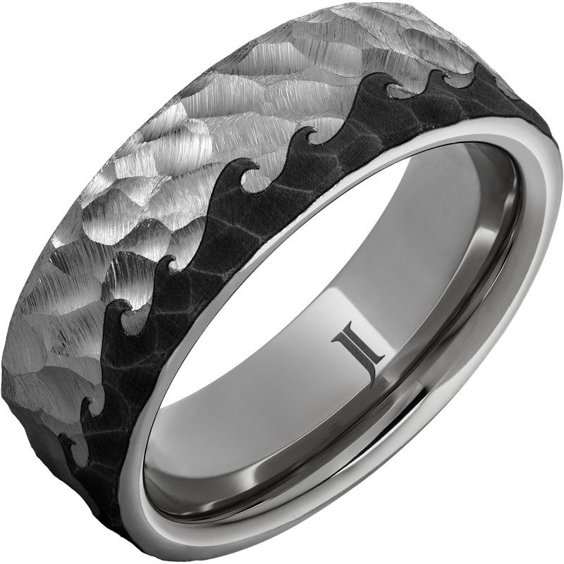 The Wine Dark Sea Rugged Tungsten&trade; Ring
