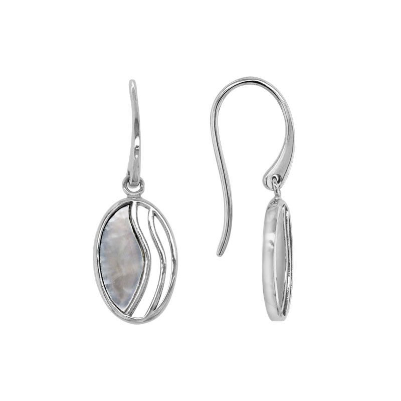 Mother of Pearl Dangle Earrings