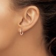 Rose Gold Hoops