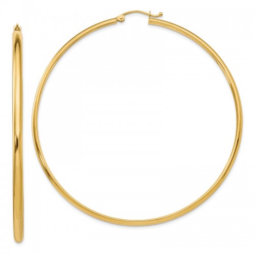 Large Gold Hoops