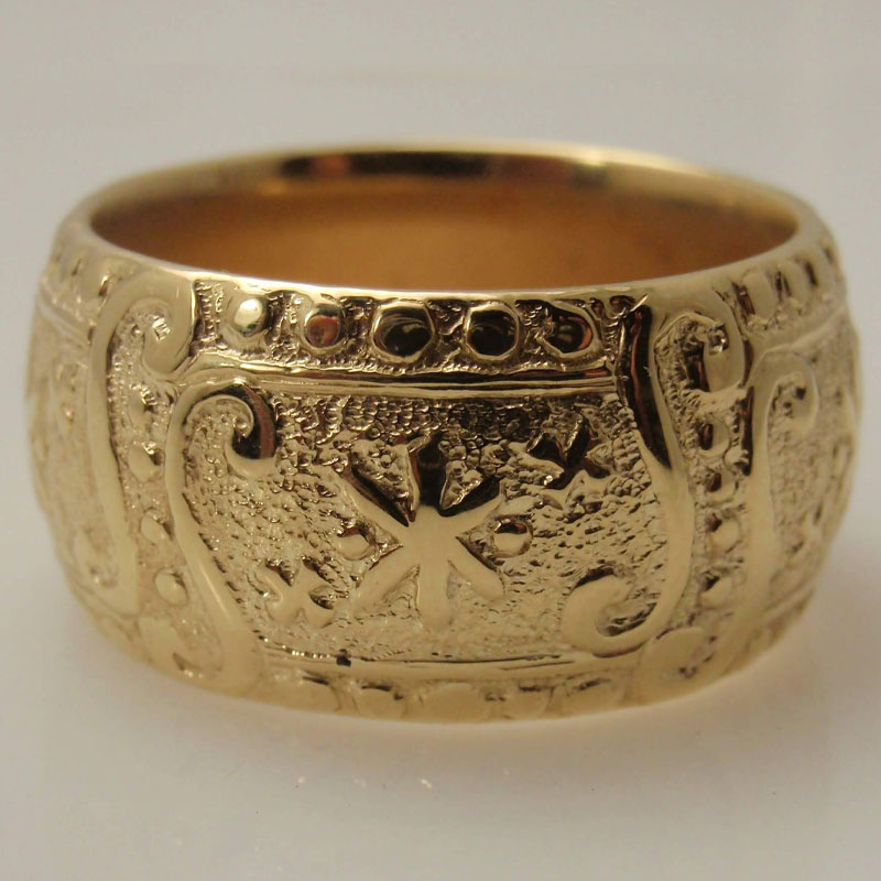 Custom Medieval Inspired Ring