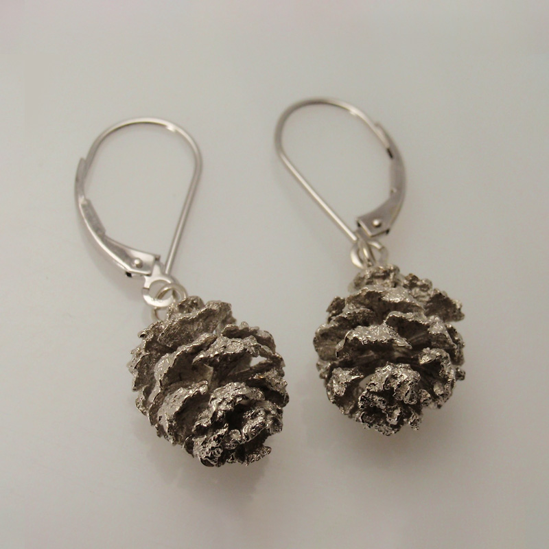 Custom Pine Cone Earrings