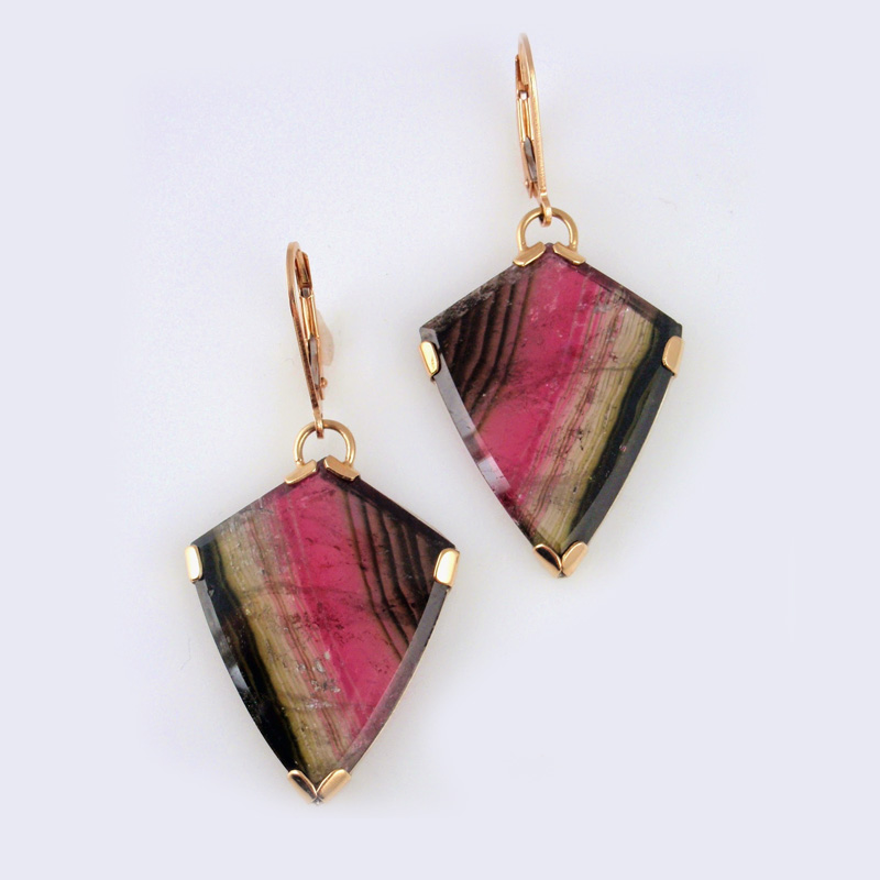 Custom Tourmaline Earrings