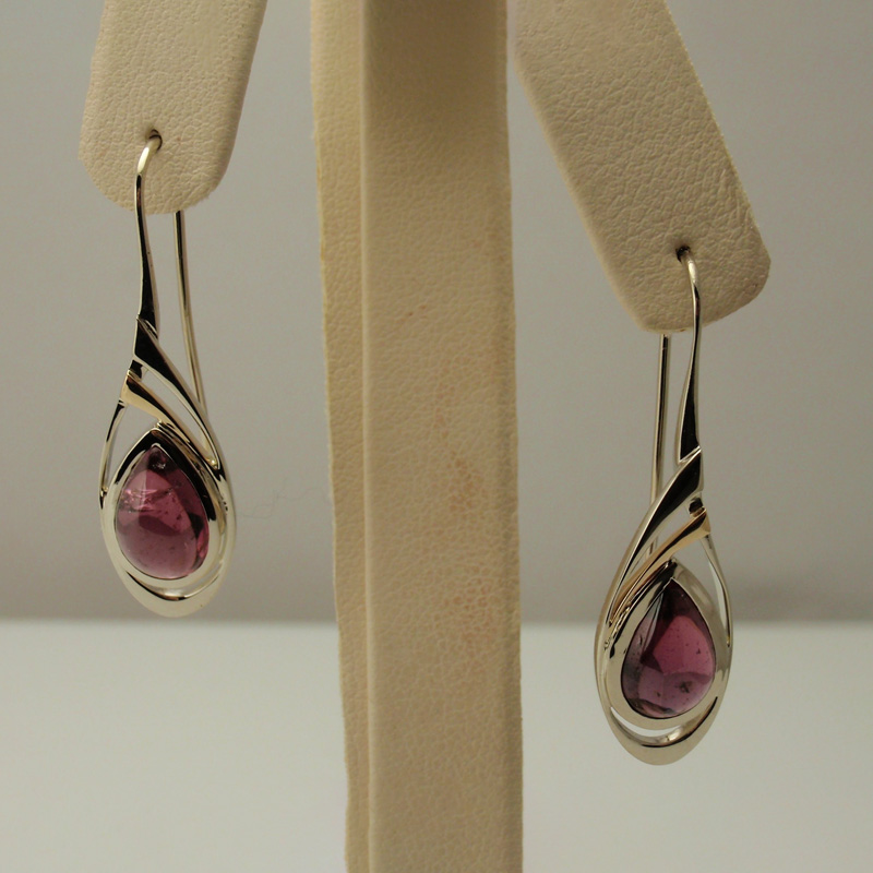 Custom Tourmaline Drop Earrings