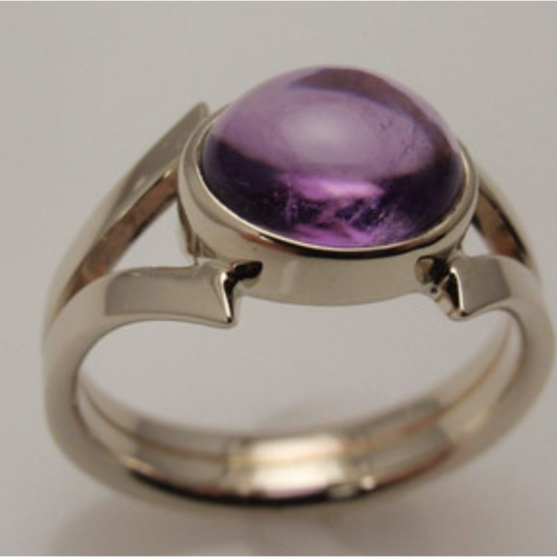 Custom Amethyst Ring