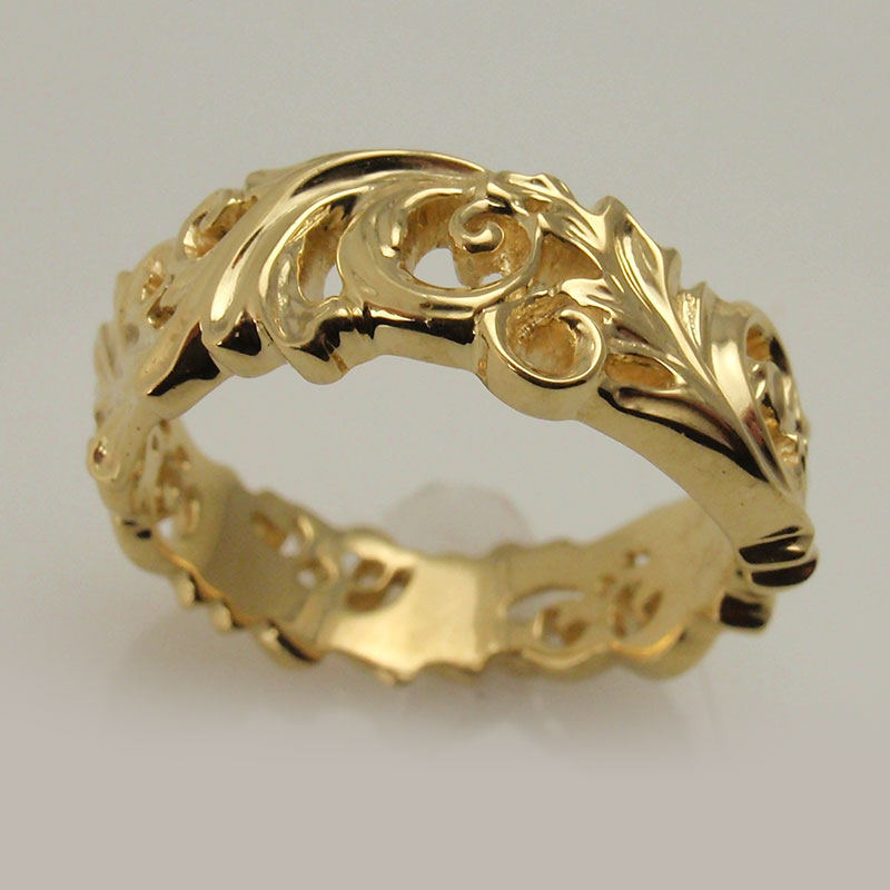 Custom Filigree Band