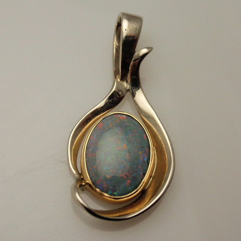 Custom Opal Pendant