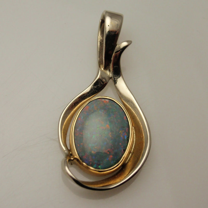 Custom Opal Pendant