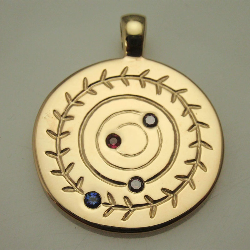 Custom Disc Pendant