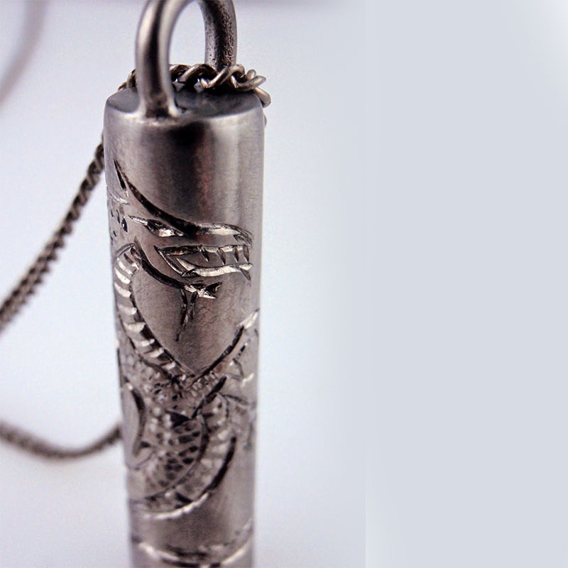 Custom Memorial Ashes Pendant