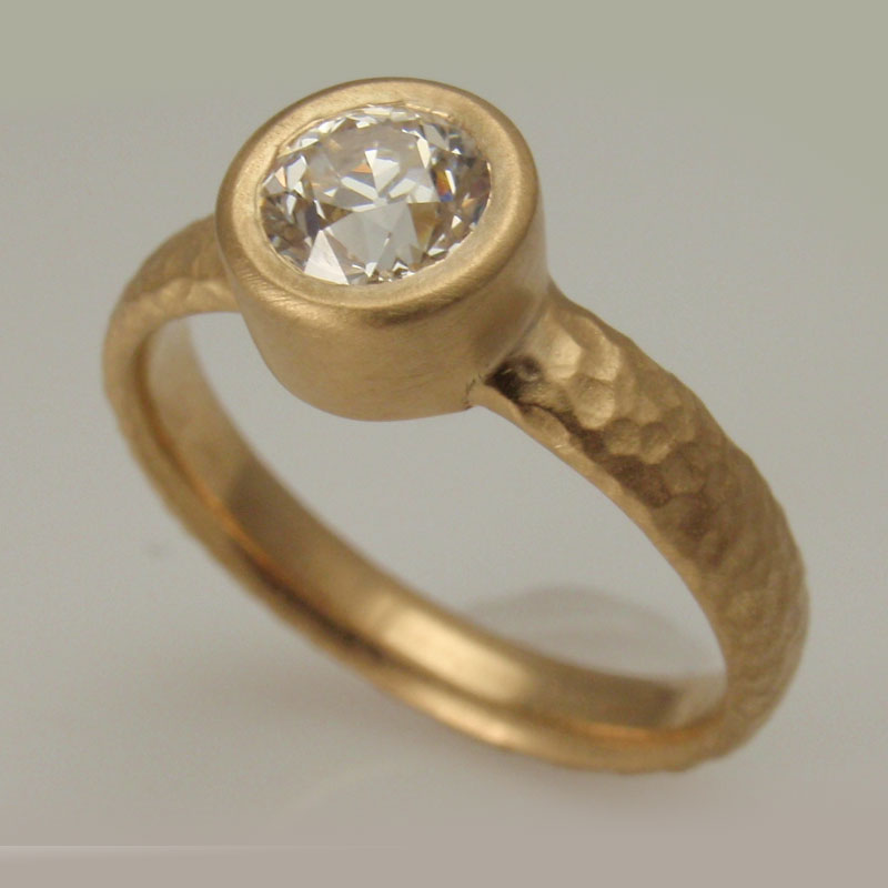 Custom Diamond Solitaire Ring