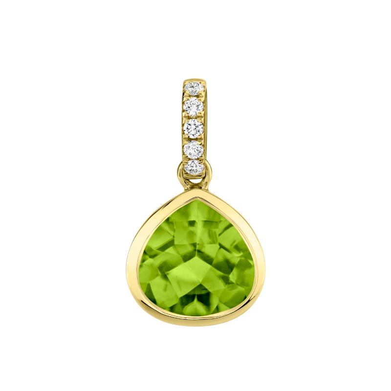 Peridot Teardrop Pendant
