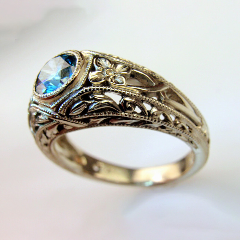 Custom Filigree Ring