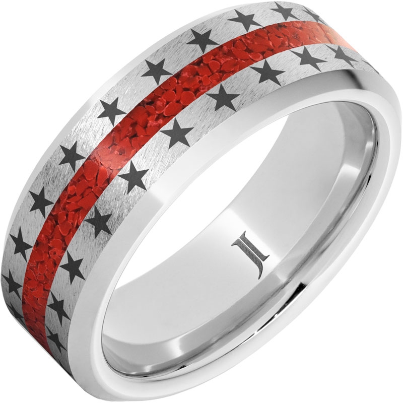 National Pastime Collection™ Rugged Tungsten™ Ring with Maple